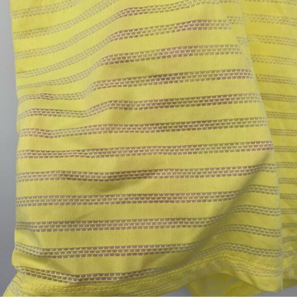 Zyia Women's Lemon Yellow Nimbus Split Back Tank Top Size XL X-Large - Picture 4 of 9